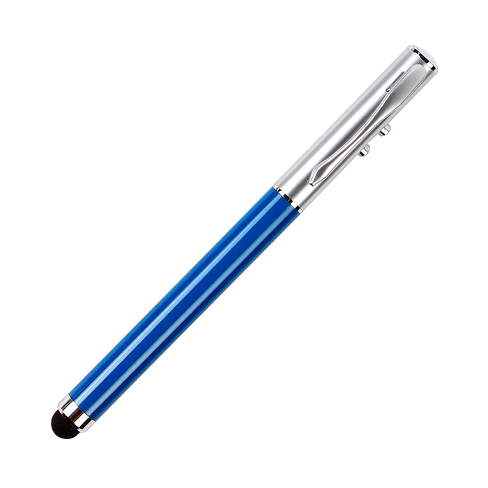 BL-083A Bolígrafo metálico multifunciones Lister. AZUL