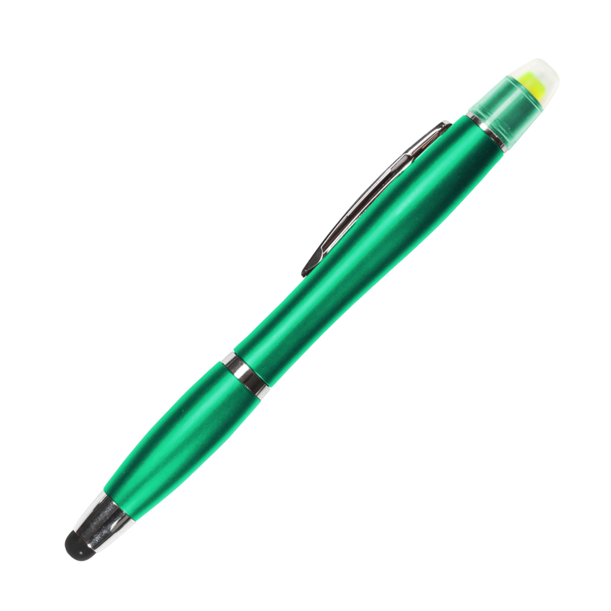 BL-092V Bolígrafo de plástico Luki. VERDE
