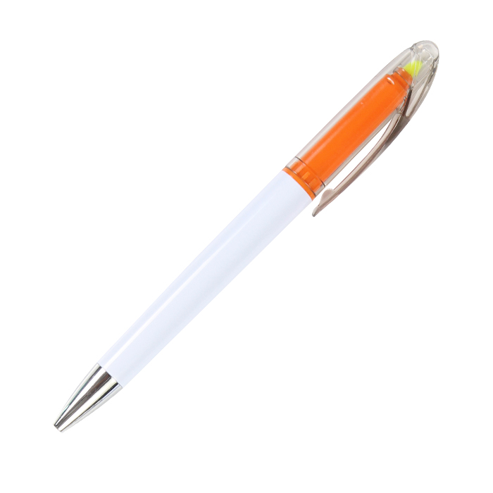 BL-140O Bolígrafo de plástico Asís. NARANJA