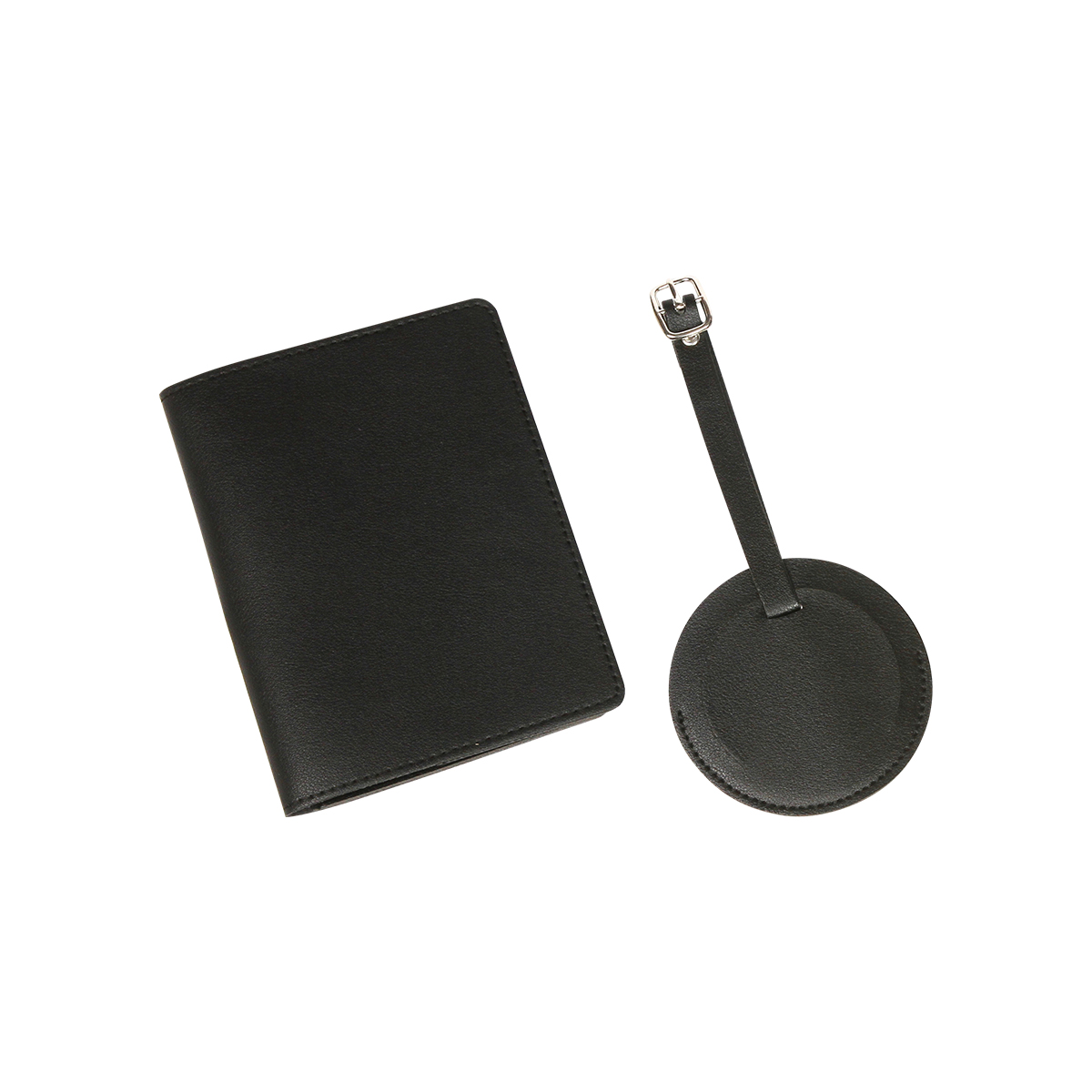 EX-096N Porta pasaporte Sautens. NEGRO