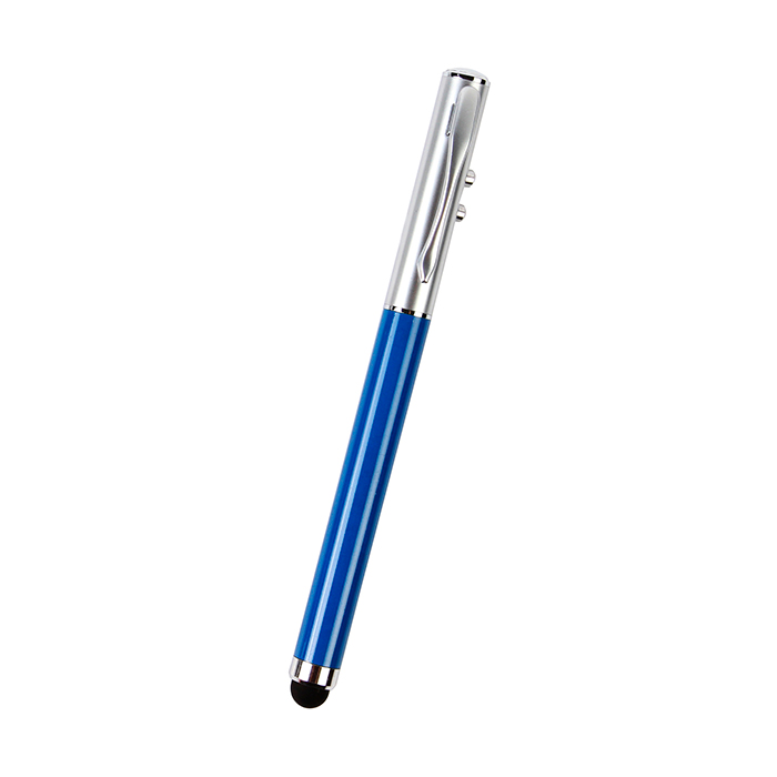 BL-083A Bolígrafo metálico multifunciones Lister. AZUL