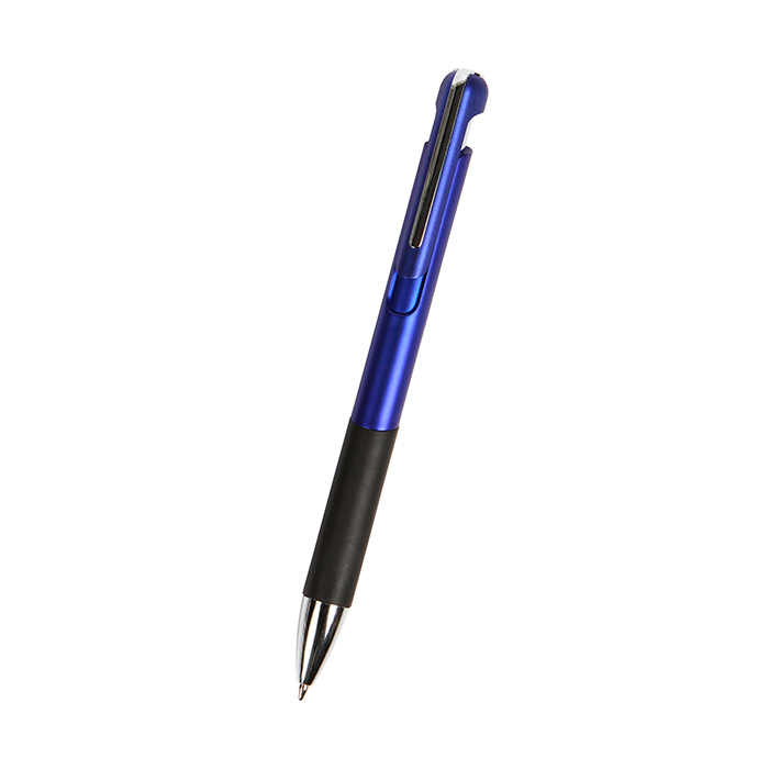 BL-108G Bolígrafo de plástico Kara. GRIS