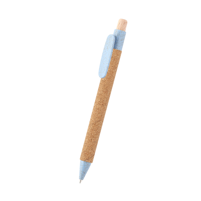 BL-128V Bolígrafo de corcho Cantabria. VERDE