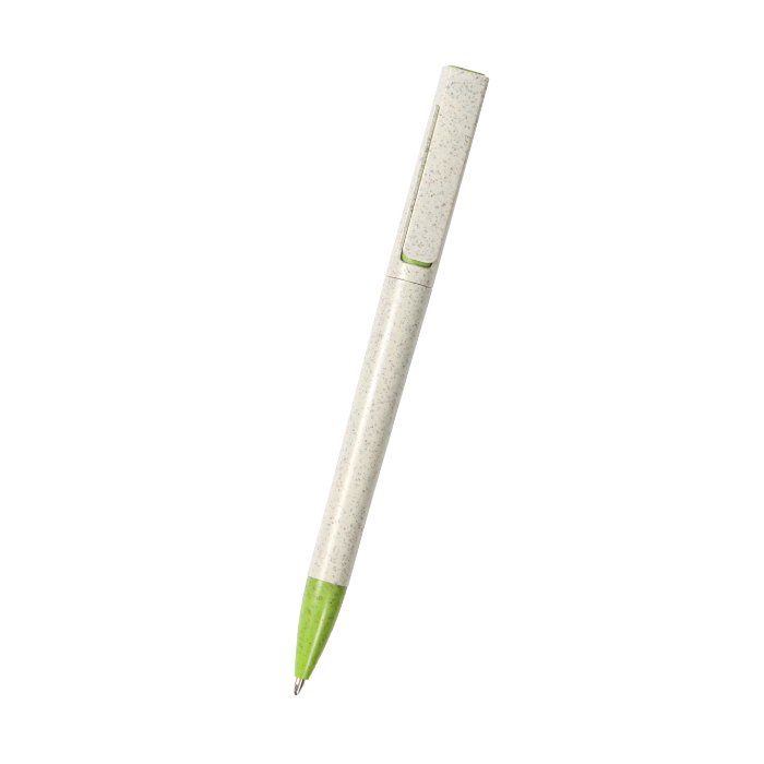 BL-135A Bolígrafo en fibra de trigo Alcalá. AZUL
