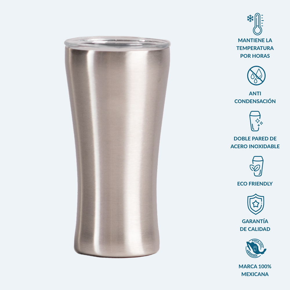 62314-07 VASO TEQUILERO 4 oz acero