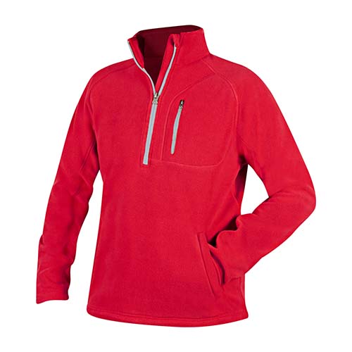 CHM 008 R-L SUDADERA ALASKA rojo