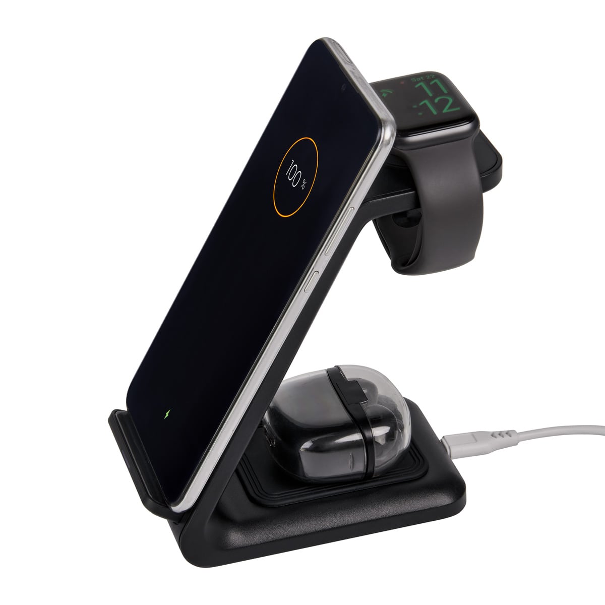 CRG 047 N MULTICARGADOR INALAMBRICO VALI negro