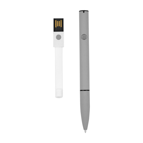 SH 2490 G BOLIGRAFO USB 8 GB ROOT gris