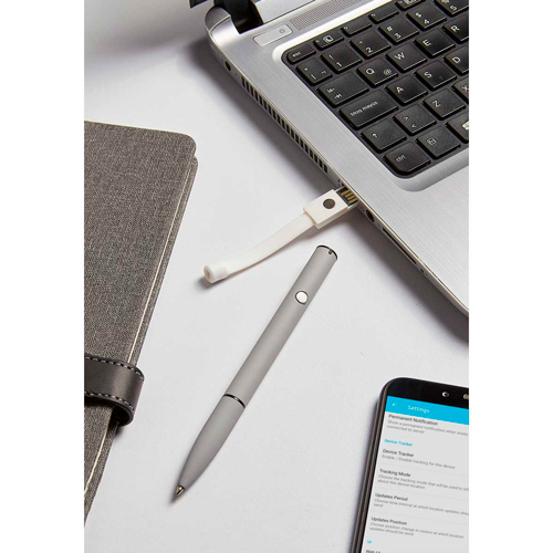 SH 2490 G BOLIGRAFO USB 8 GB ROOT gris