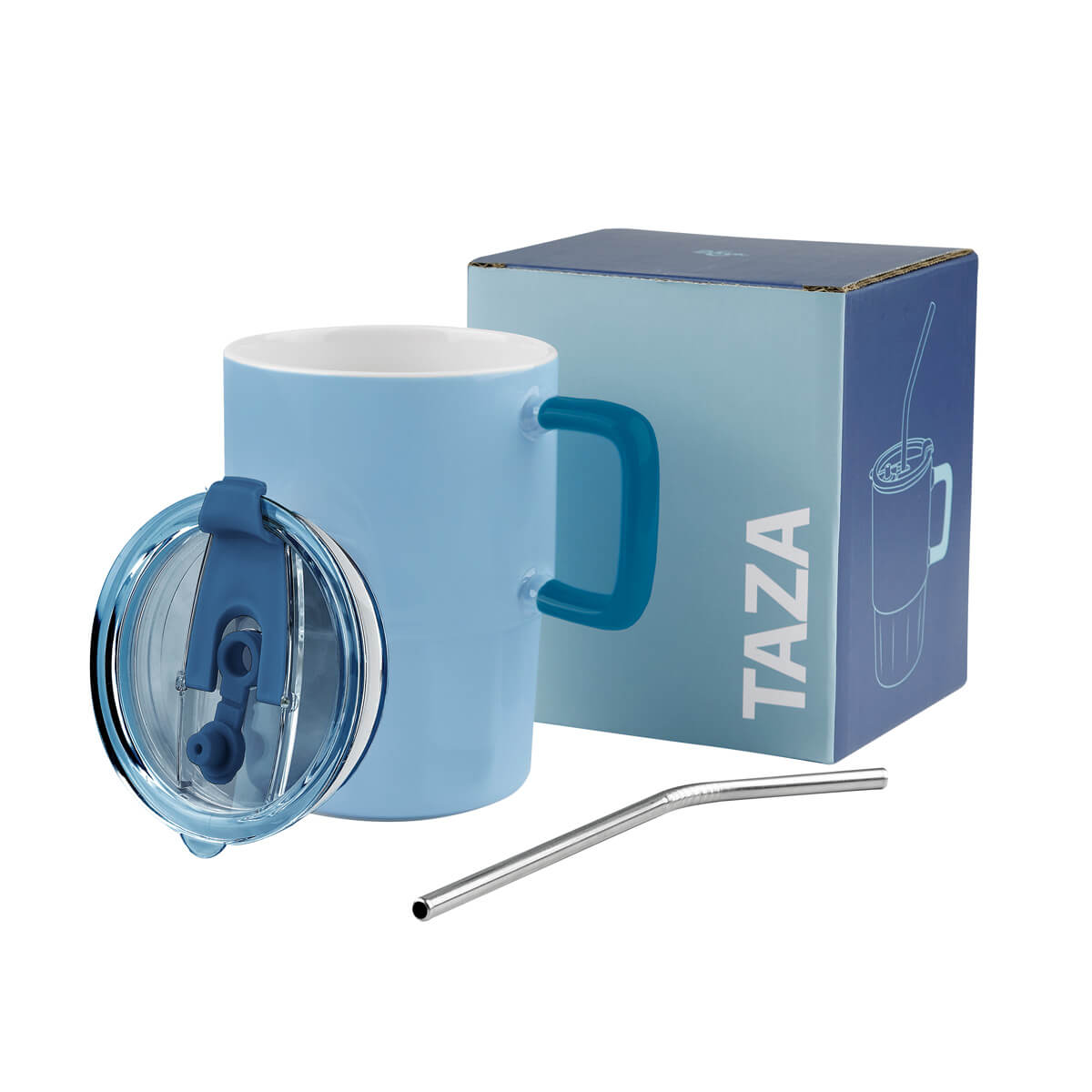 TAZ 067 A TAZA CORALINE azul