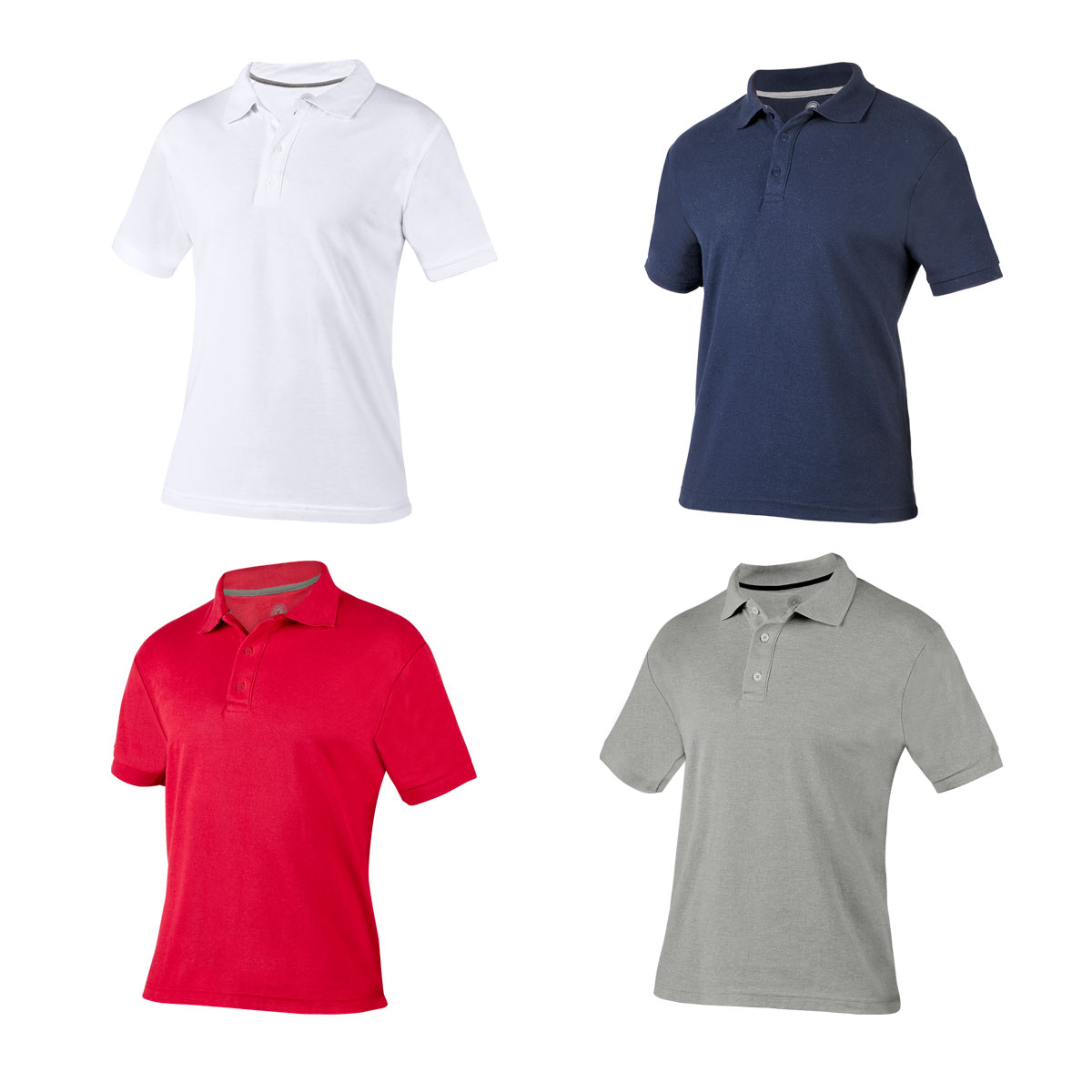 PLY 009 G-M PLAYERA POLO LUTRY gris