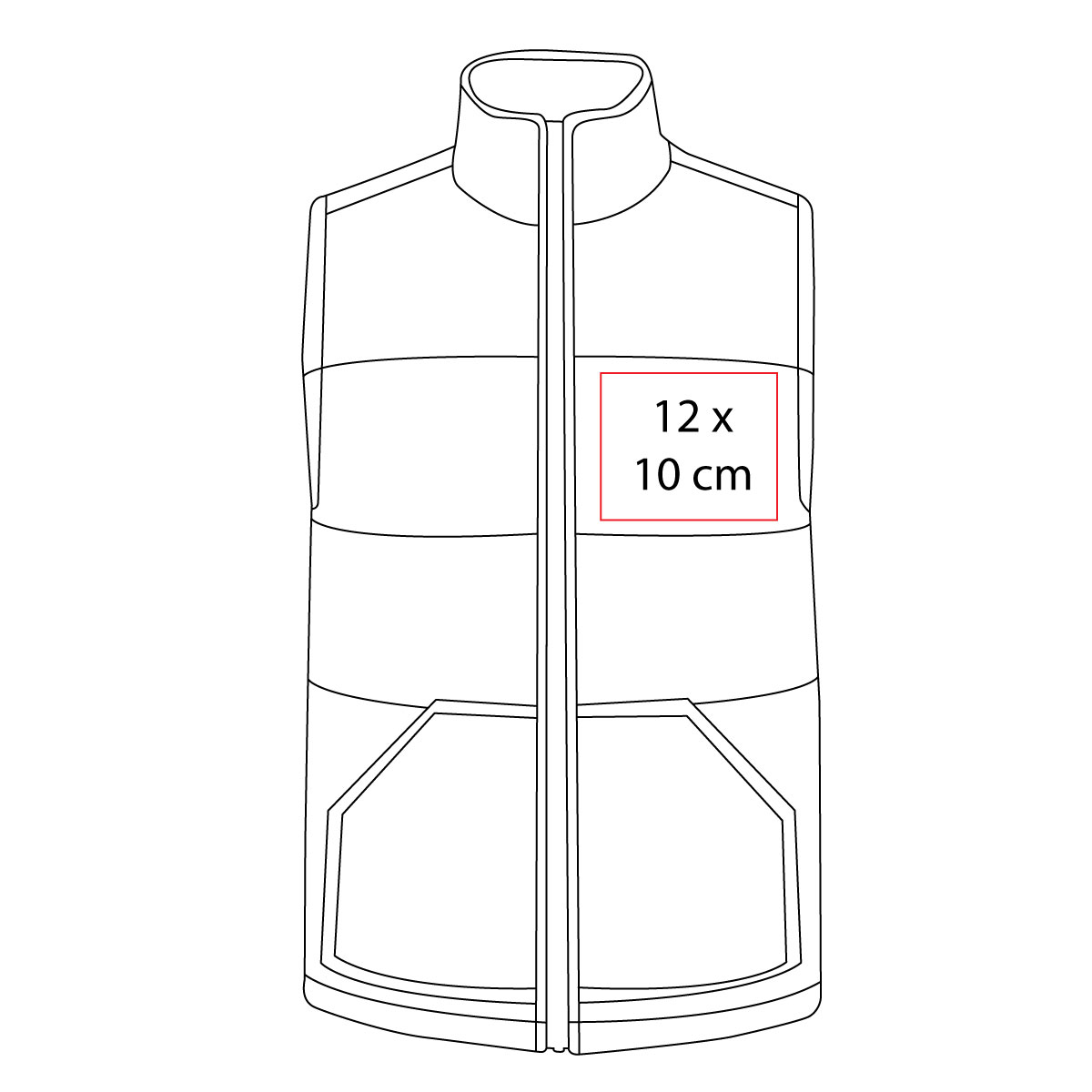 CHM 014 N-L CHALECO GALATI negro