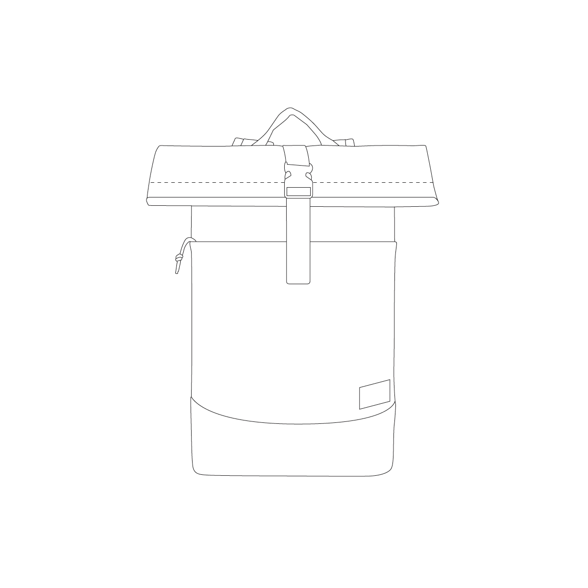 SIN 228 G MOCHILA FLAP gris